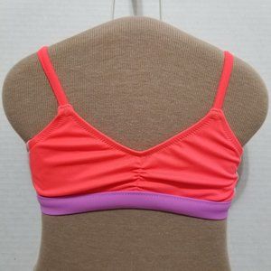Crewcuts bikini top 6/7 NWT Triple Colorblock multicolor swim summer beach A6463